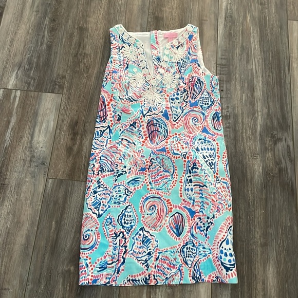 Lilly Pulitzer ‘Shell Me About It’ Gabby Shift Dress size 2 - Picture 10 of 12